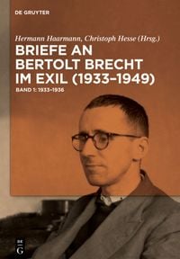 Produktbild: Briefe an Bertolt Brecht im Exil (1933&ndash;1949)