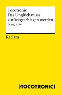 Produktbild: Das Ungl&uuml;ck muss zur&uuml;ckgeschlagen werden. Songtexte