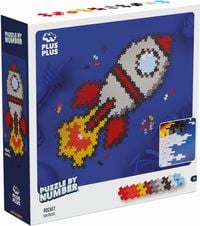 Produktbild: Plus Plus - 500 Kreativ Bausteine Puzzle Rakete