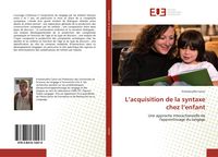 Produktbild: L'acquisition de la syntaxe chez l'enfant