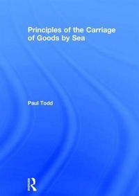 Produktbild: Principles of the Carriage of Goods by Sea