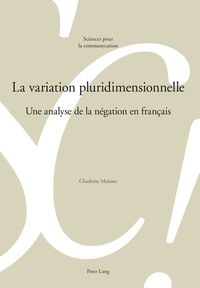 Produktbild: La variation pluridimensionnelle