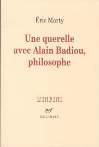 Produktbild: Une querelle avec Alain Badiou, philosophe