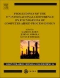 Produktbild: Proceedings of the 8th International Conference on Foundations of Computer-Aided Process Design