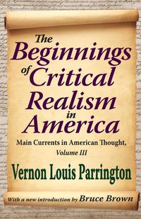 Produktbild: The Beginnings of Critical Realism in America