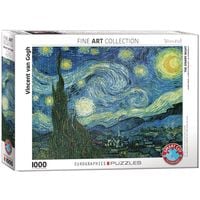 Eurographics 6000-1204 - Sternennacht von Vincent van Gogh , Puzzle, 1.000 Teile