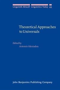 Produktbild: Theoretical Approaches to Universals
