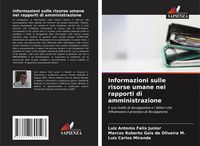 Produktbild: Informazioni sulle risorse umane nei rapporti di amministrazione