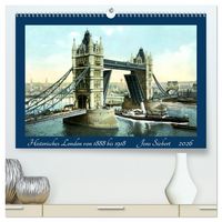 Produktbild: Historisches London von 1888 bis 1918 (hochwertiger Premium Wandkalender 2026 DIN A2 quer), Kunstdruck in Hochglanz