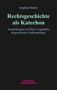 Produktbild: Rechtsgeschichte als Katechon