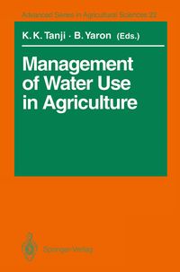 Produktbild: Management of Water Use in Agriculture