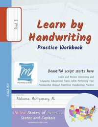 Produktbild: Handwriting Practice Workbook - United States of America, States and Capitals - Print, Level 3