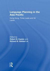 Produktbild: Language Planning in the Asia Pacific