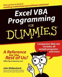 Produktbild: Excel VBA Programming For Dummies