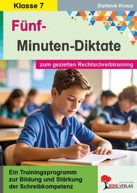 Produktbild: F&uuml;nf-Minuten-Diktate / Klasse 7