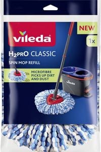 Produktbild: Vileda 178331 H2PRO CLASSIC Spin Mop Refill Ersatzkopf Ersatzaufsatz 1St.