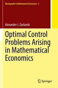 Produktbild: Optimal Control Problems Arising in Mathematical Economics