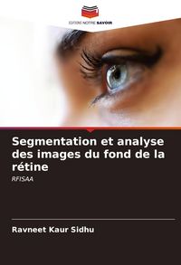 Produktbild: Segmentation et analyse des images du fond de la r&eacute;tine