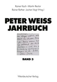 Produktbild: Peter Weiss Jahrbuch 3