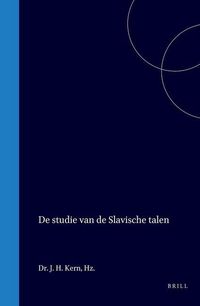 Produktbild: De Studie Van de Slavische Talen