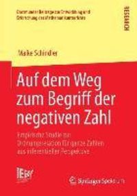 Produktbild: Auf dem Weg zum Begriff der negativen Zahl