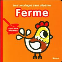 Produktbild: Ferme : mes coloriages sans d&eacute;passer