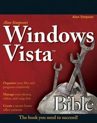 Produktbild: Alan Simpson's Windows Vista Bible