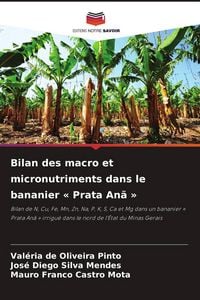 Produktbild: Bilan des macro et micronutriments dans le bananier ' Prata An&atilde; '