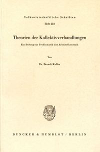 Produktbild: Theorien der Kollektivverhandlungen.