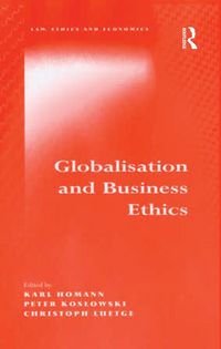 Produktbild: Globalisation and Business Ethics