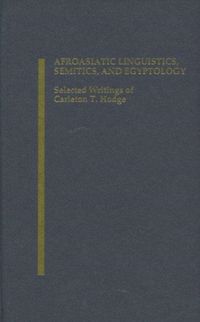 Produktbild: Afroasiatic Linguistics, Semitics, and Egyptology