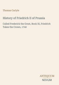 Produktbild: History of Friedrich II of Prussia
