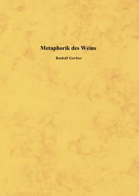 Produktbild: Metaphorik des Weins