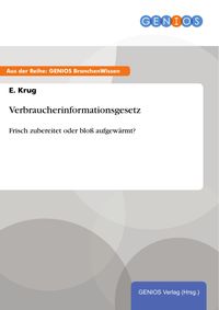Produktbild: Verbraucherinformationsgesetz