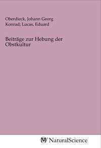 Produktbild: Beitr&auml;ge zur Hebung der Obstkultur