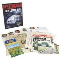 Produktbild: ThinkFun Cold Case: Der letzte Zug - Kombinationsspiel ab 14 Jahre