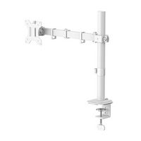 Produktbild: Hama Monitor-Tischhalterung 1 88,9 cm (35") Wei&szlig; Neigbar, H&ouml;henverstellbar, Rotierbar, Schwenkbar