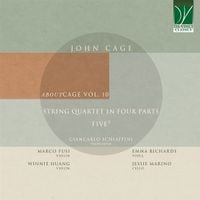 Produktbild: aboutCAGE Vol. 10: String Quartet in Four Parts,F