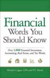 Produktbild: Financial Words You Should Know: Over 1,000 Essential Investment, Accounting, Real Estate, and Tax Words