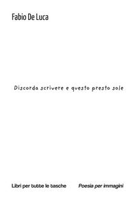 Produktbild: Discorda scrivere e questo presto sole