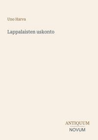 Produktbild: Lappalaisten uskonto
