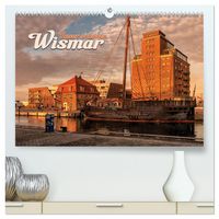 Produktbild: Unser sch&ouml;nes Wismar (hochwertiger Premium Wandkalender 2026 DIN A2 quer), Kunstdruck in Hochglanz