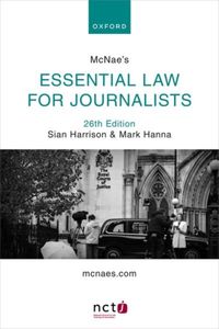 Produktbild: McNae's Essential Law for Journalists