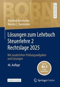 Produktbild: L&ouml;sungen zum Lehrbuch Steuerlehre 2 Rechtslage 2025