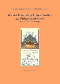 Produktbild: Klassisch-arabische Chrestomathie aus Prosaschriftstellern