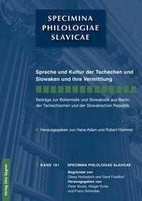Produktbild: Sprache und Kultur der Tschechen und Slowaken und ihre Vermittlung