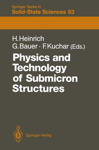 Produktbild: Physics and Technology of Submicron Structures