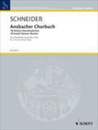 Produktbild: Ansbacher Chorbuch