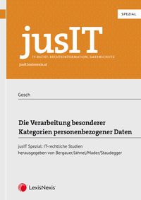 Produktbild: Die Verarbeitung besonderer Kategorien personenbezogener Daten