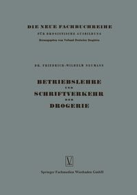 Produktbild: Betriebslehre und Schriftverkehr der Drogerie